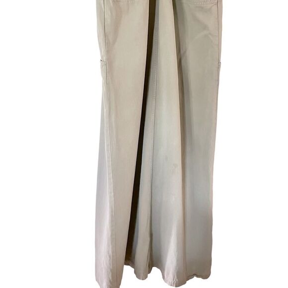Vintage 90’s J.L. N.Y. Khaki Overall Maxi Dress - Picture 5 of 6